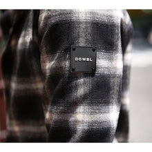 画像をギャラリービューアに読み込む, DOWBL/ ダブル/ Monotone Icon Checked Shirt  【全1色】