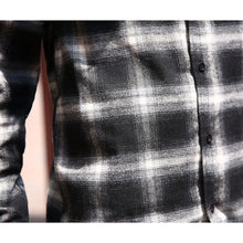 画像をギャラリービューアに読み込む, DOWBL/ ダブル/ Monotone Icon Checked Shirt  【全1色】