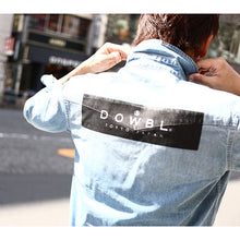 画像をギャラリービューアに読み込む, DOWBL/ ダブル/ Standard Box Logo Denim Shirt  【全2色】
