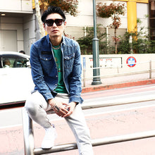 画像をギャラリービューアに読み込む, DOWBL/ ダブル/ Standard Box Logo Denim Shirt  【全2色】