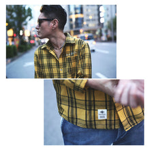 画像をギャラリービューアに読み込む, DOWBL/ ダブル/ Standard Logo Frost Checked Shirt  【全2色】