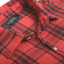 画像をギャラリービューアに読み込む, DOWBL/ ダブル/ Standard Logo Frost Checked Shirt  【全2色】