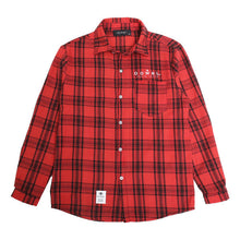 画像をギャラリービューアに読み込む, DOWBL/ ダブル/ Standard Logo Frost Checked Shirt  【全2色】