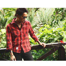 画像をギャラリービューアに読み込む, DOWBL/ ダブル/ Standard Logo Frost Checked Shirt  【全2色】