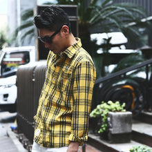 画像をギャラリービューアに読み込む, DOWBL/ ダブル/ Standard Logo Frost Checked Shirt  【全2色】