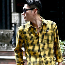 画像をギャラリービューアに読み込む, DOWBL/ ダブル/ Standard Logo Frost Checked Shirt  【全2色】
