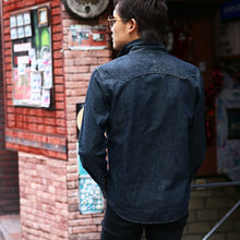 画像をギャラリービューアに読み込む, DOWBL/ ダブル/ Hidden Graffiti Rigid Denim Shirt  【全1色】