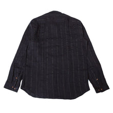 画像をギャラリービューアに読み込む, DOWBL/ ダブル/ Stripe Gold Icon Hemp Shirt  【全1色】