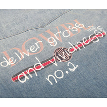 画像をギャラリービューアに読み込む, DOWBL/ ダブル/ Old Line Logo Denim Shirt  【全1色】