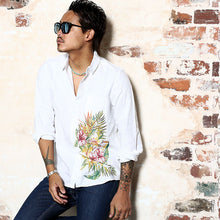 画像をギャラリービューアに読み込む, DOWBL/ ダブル/ Botanical Resort Hemp Shirt  【全1色】