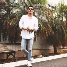 画像をギャラリービューアに読み込む, DOWBL/ ダブル/ Trip Photo Hemp Shirt  【全1色】