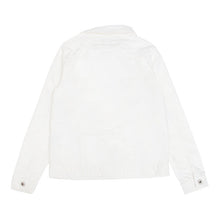 画像をギャラリービューアに読み込む, DOWBL/ ダブル/ White Grunge Denim Jacket  【全1色】