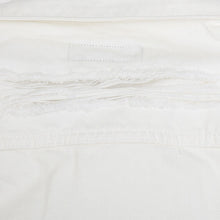 画像をギャラリービューアに読み込む, DOWBL/ ダブル/ White Grunge Denim Jacket  【全1色】