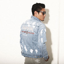 画像をギャラリービューアに読み込む, DOWBL/ ダブル/ Oldline Bleach Denim Jacket  【全2色】