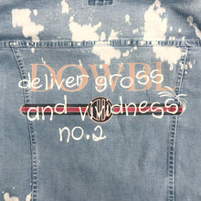 画像をギャラリービューアに読み込む, DOWBL/ ダブル/ Oldline Bleach Denim Jacket  【全2色】