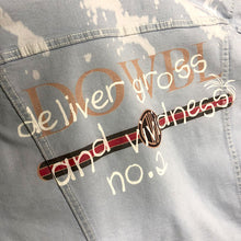 画像をギャラリービューアに読み込む, DOWBL/ ダブル/ Oldline Bleach Denim Jacket  【全2色】