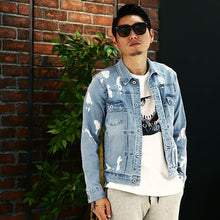 画像をギャラリービューアに読み込む, DOWBL/ ダブル/ Oldline Bleach Denim Jacket  【全2色】