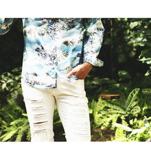 画像をギャラリービューアに読み込む, DOWBL/ ダブル/ Super Skinny Damage White Pants  【全1色】