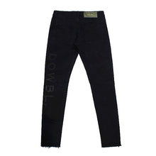 画像をギャラリービューアに読み込む, DOWBL/ ダブル/ Broken Cut Off Super Skinny Denim  【全1色】