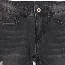 画像をギャラリービューアに読み込む, DOWBL/ ダブル/ Tattered Damage Skinny Denim  【全1色】