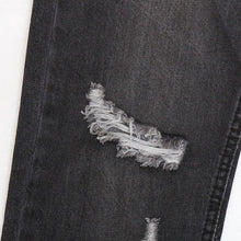 画像をギャラリービューアに読み込む, DOWBL/ ダブル/ Tattered Damage Skinny Denim  【全1色】