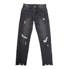 画像をギャラリービューアに読み込む, DOWBL/ ダブル/ Tattered Damage Skinny Denim  【全1色】