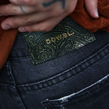 画像をギャラリービューアに読み込む, DOWBL/ ダブル/ Tattered Damage Skinny Denim  【全1色】
