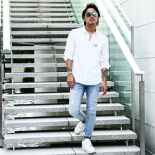 画像をギャラリービューアに読み込む, DOWBL/ ダブル/ Graffiti Board Bleach Skinny Denim  【全1色】