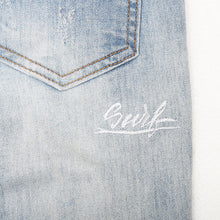 画像をギャラリービューアに読み込む, DOWBL/ ダブル/ Graffiti Board Bleach Skinny Denim  【全1色】