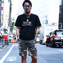 画像をギャラリービューアに読み込む, DOWBL/ ダブル/ Basic Logo Camouflage Shorts  【全1色】