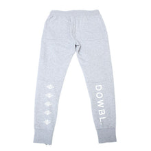 画像をギャラリービューアに読み込む, DOWBL/ ダブル/ Gold Zip Rhombus Skinny Sweat Pants  【全2色】