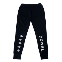 画像をギャラリービューアに読み込む, DOWBL/ ダブル/ Gold Zip Rhombus Skinny Sweat Pants  【全2色】