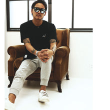 画像をギャラリービューアに読み込む, DOWBL/ ダブル/ Oblique Icon Skinny Sweat Pants  【全2色】