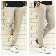 画像をギャラリービューアに読み込む, DOWBL/ ダブル/ Oblique Icon Skinny Sweat Pants  【全2色】