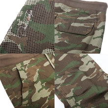 画像をギャラリービューアに読み込む, DOWBL/ ダブル/ Woodland Camo Mesh Print Sweat Pants  【全1色】