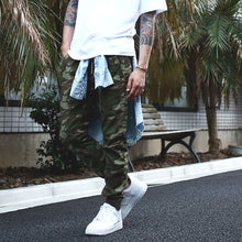 画像をギャラリービューアに読み込む, DOWBL/ ダブル/ Woodland Camo Mesh Print Sweat Pants  【全1色】