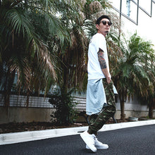 画像をギャラリービューアに読み込む, DOWBL/ ダブル/ Woodland Camo Mesh Print Sweat Pants  【全1色】