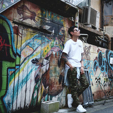 画像をギャラリービューアに読み込む, DOWBL/ ダブル/ Woodland Camo Mesh Print Sweat Pants  【全1色】