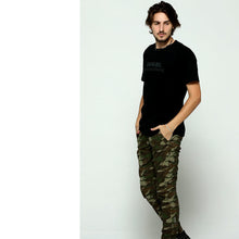画像をギャラリービューアに読み込む, DOWBL/ ダブル/ Woodland Camo Mesh Print Sweat Pants  【全1色】