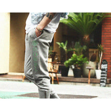 画像をギャラリービューアに読み込む, DOWBL/ ダブル/ Circle Icon Gold Zip Sweat Pants  【全2色】