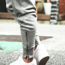画像をギャラリービューアに読み込む, DOWBL/ ダブル/ Circle Icon Gold Zip Sweat Pants  【全2色】