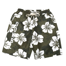 画像をギャラリービューアに読み込む, DOWBL/ ダブル/ Vertical Logo Aloha Shorts  【全2色】