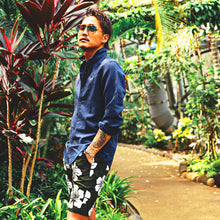 画像をギャラリービューアに読み込む, DOWBL/ ダブル/ Vertical Logo Aloha Shorts  【全2色】