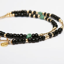 画像をギャラリービューアに読み込む, DOWBL/ ダブル/ Black Beads Necklace  【全1色】