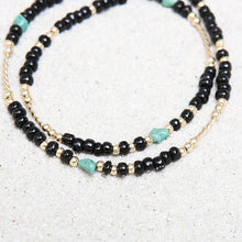 画像をギャラリービューアに読み込む, DOWBL/ ダブル/ Black Beads Necklace  【全1色】