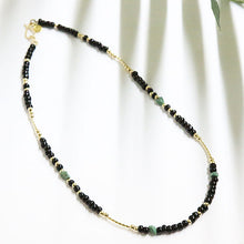 画像をギャラリービューアに読み込む, DOWBL/ ダブル/ Black Beads Necklace  【全1色】