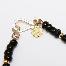 画像をギャラリービューアに読み込む, DOWBL/ ダブル/ Black Beads Necklace  【全1色】