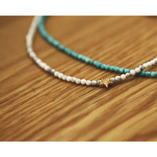 画像をギャラリービューアに読み込む, DOWBL/ ダブル/ Rhombus Star Grain Beads Necklace  【全2色】