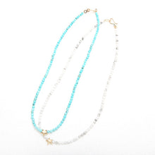 画像をギャラリービューアに読み込む, DOWBL/ ダブル/ Rhombus Star Grain Beads Necklace  【全2色】