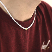 画像をギャラリービューアに読み込む, DOWBL/ ダブル/ Rhombus Star Grain Beads Necklace  【全2色】